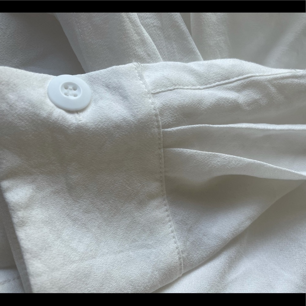 NWT AKIRA LINEN LONG SLEEVE SHURT DRESS🔥 - Picture 9 of 10